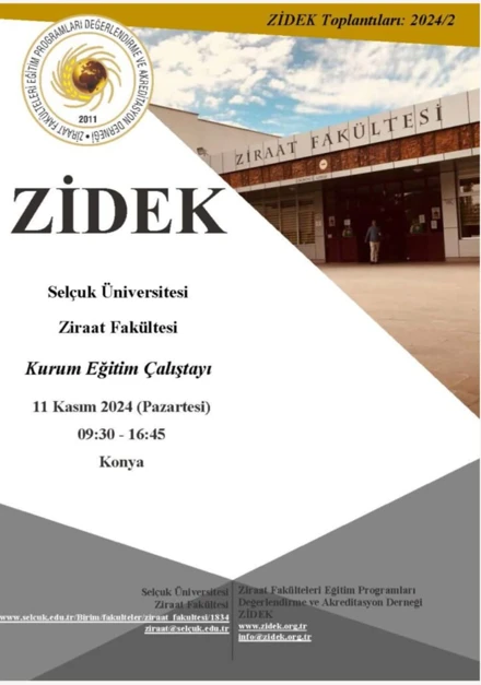 ZİDEK Kurum Eğitimi Çalıstayı